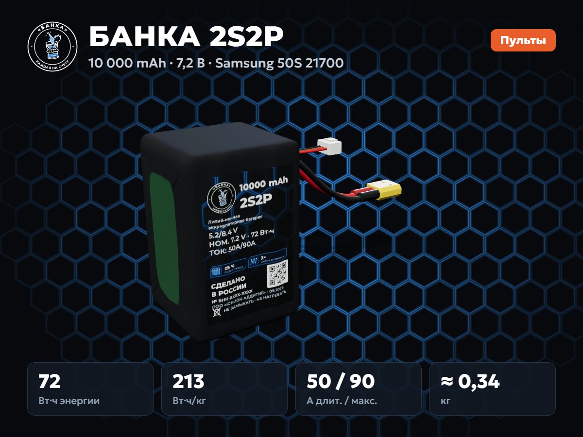 БАНКА 2S2P Samsung 50S